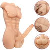 Torso sexuel homme avec pénis de 20 cm
