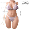 Torso Sexuel avec Vibrations et Aspiration