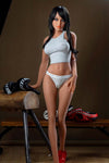 Candice - Sex Doll brune aux yeux bleus