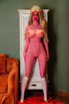 Demonia - Sex doll démoniaque rouge de 163 cm