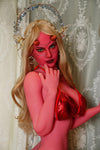 Demonia - Sex doll démoniaque rouge de 163 cm