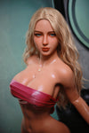 Elina - Sex doll blonde aux yeux bleus de 162 cm