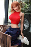 Katrielle - Sex doll rousse moderne au charme audacieux de 162 cm