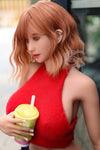 Katrielle - Sex doll rousse moderne au charme audacieux de 162 cm