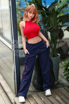 Katrielle - Sex doll rousse moderne au charme audacieux de 162 cm