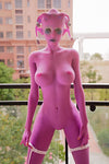 Klyra - Sex doll alien rose de 170 cm