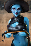 Nebyra - Sex doll alien bleue de 170 cm