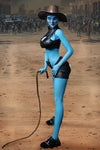 Nebyra - Sex doll alien bleue de 170 cm