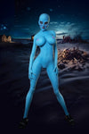 Nebyra - Sex doll alien bleue de 170 cm
