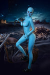 Nebyra - Sex doll alien bleue de 170 cm