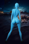 Nebyra - Sex doll alien bleue de 170 cm