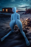 Nebyra - Sex doll alien bleue de 170 cm