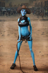 Nebyra - Sex doll alien bleue de 170 cm