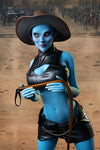 Nebyra - Sex doll alien bleue de 170 cm