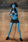 Nebyra - Sex doll alien bleue de 170 cm