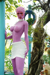 Omynia - Sex doll extraterrestre à la peau violette de 170 cm