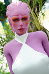 Omynia - Sex doll extraterrestre à la peau violette de 170 cm