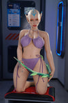 Pandora – Sex doll alien de 153 cm en silicone