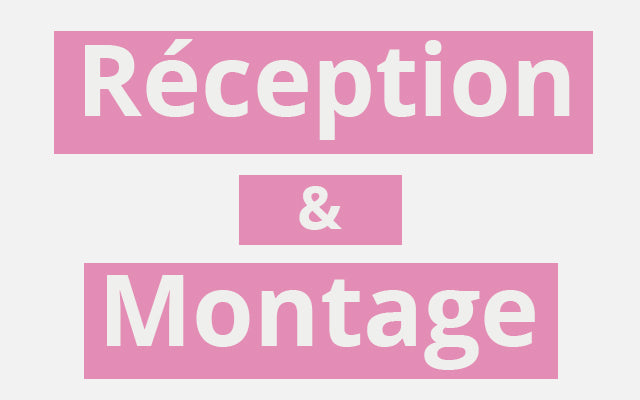 réception et montage sex doll