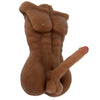 Torso sexuel homme noir avec pénis de 20 cm