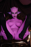 Virelia - Sex doll extraterrestre à la peau violette de 170 cm