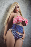 Brandy – Sex doll blonde ultra pulpeuse au look bimbo irrésistible