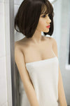 Gabrielle - Sex doll brune fine au charme discret