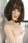 Gabrielle - Sex doll brune fine au charme discret