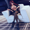 Milena, sex doll MILF aux cheveux rouges