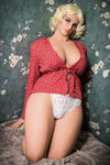 Shelby - Sex doll pin-up britannique blonde 160 cm