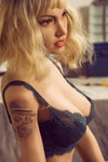 Tina - Sex doll blonde tatouée de 162 cm