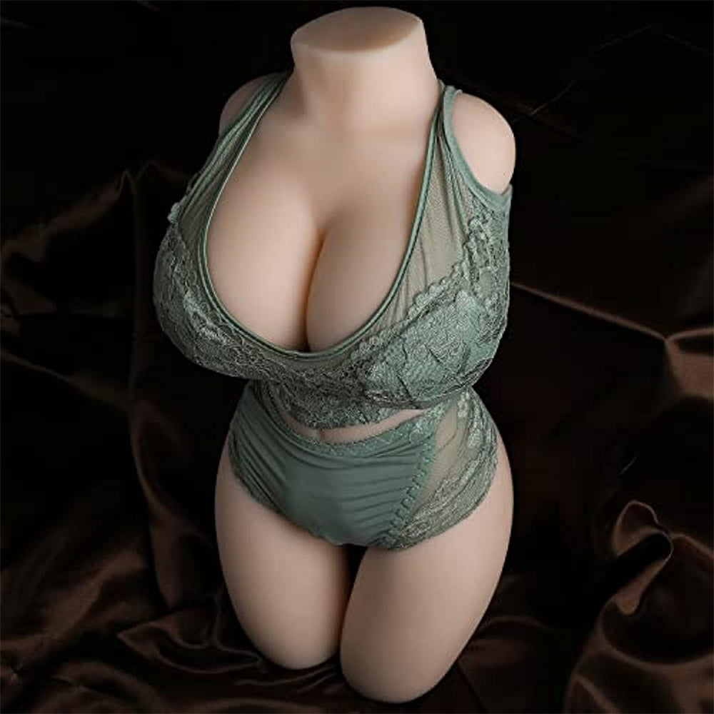 Buste Sexuel Féminin Compact avec Gros Seins – 3 kg