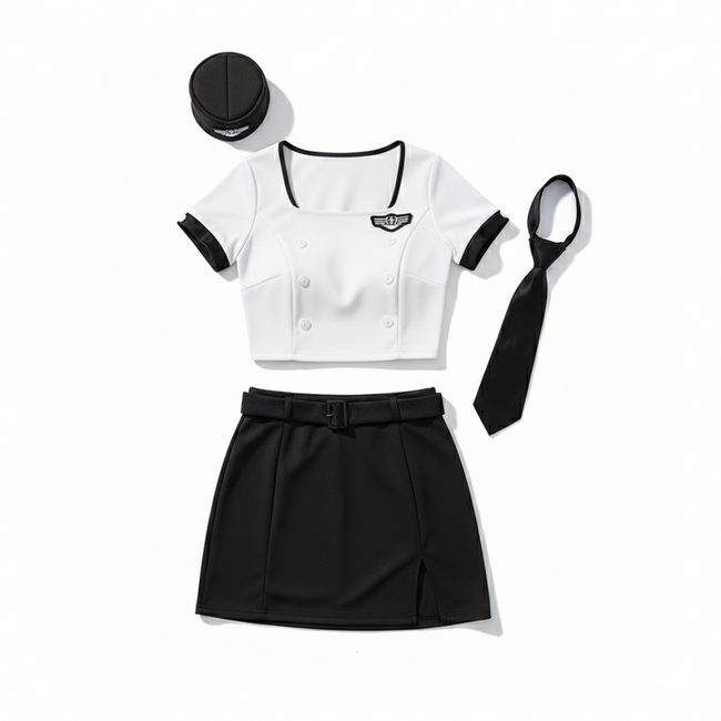 Tenue d'hôtesse de l'air