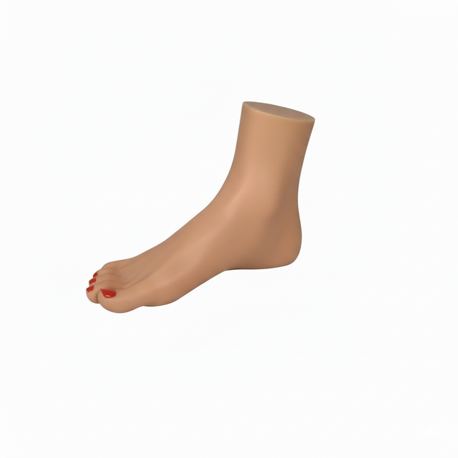 Pieds réalistes en TPE