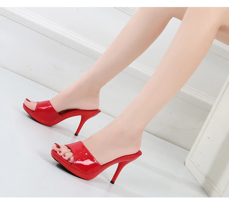 Mules à talons