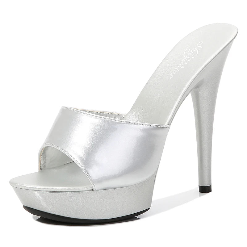 Mules à talons
