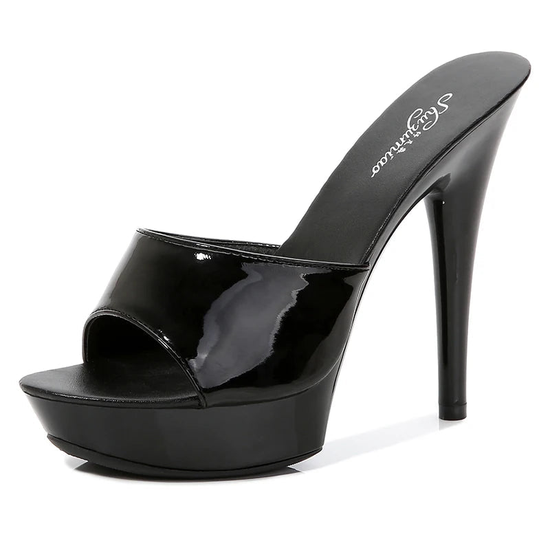 Mules à talons