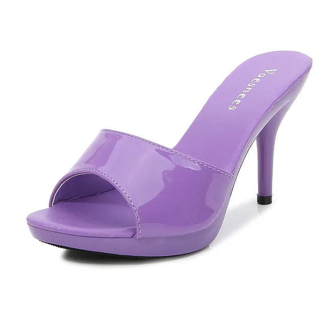 Mules à talons
