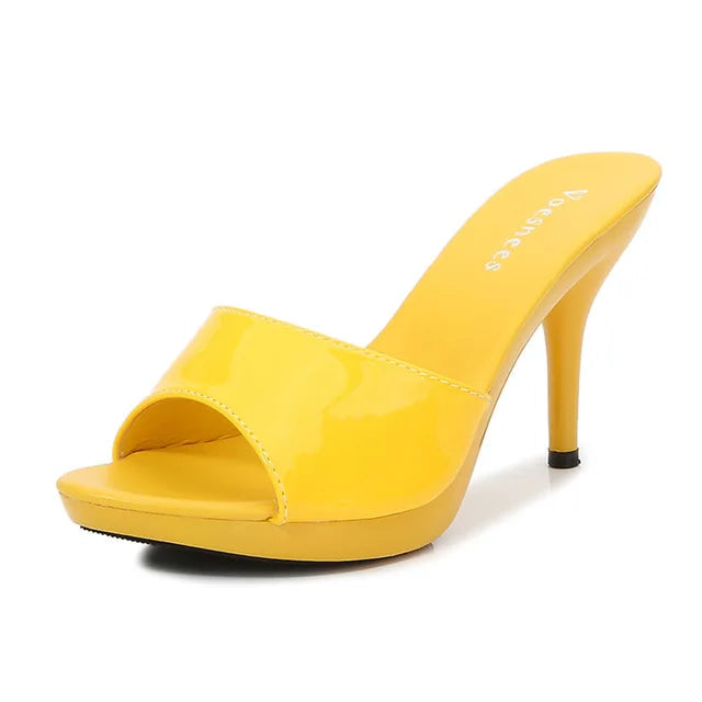 Mules à talons