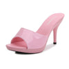 Mules à talons de 9 cm pour sex doll