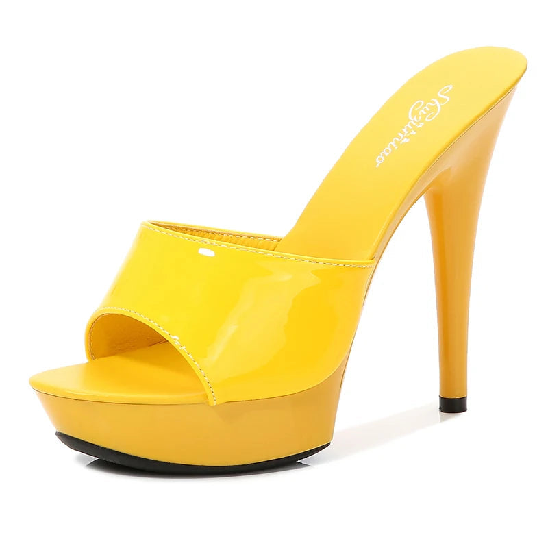 Mules à talons
