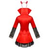 Tenue de diablesse rouge pour sex doll