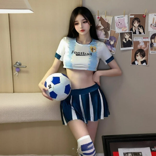 Tenue de joueuse de football