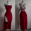 Robe glamour sexy rouge pour sex doll