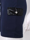 Tenue de policière pour sex doll bleu marine