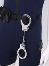 Tenue de policière pour sex doll bleu marine