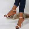 Talons fins métalliques or pour sex doll