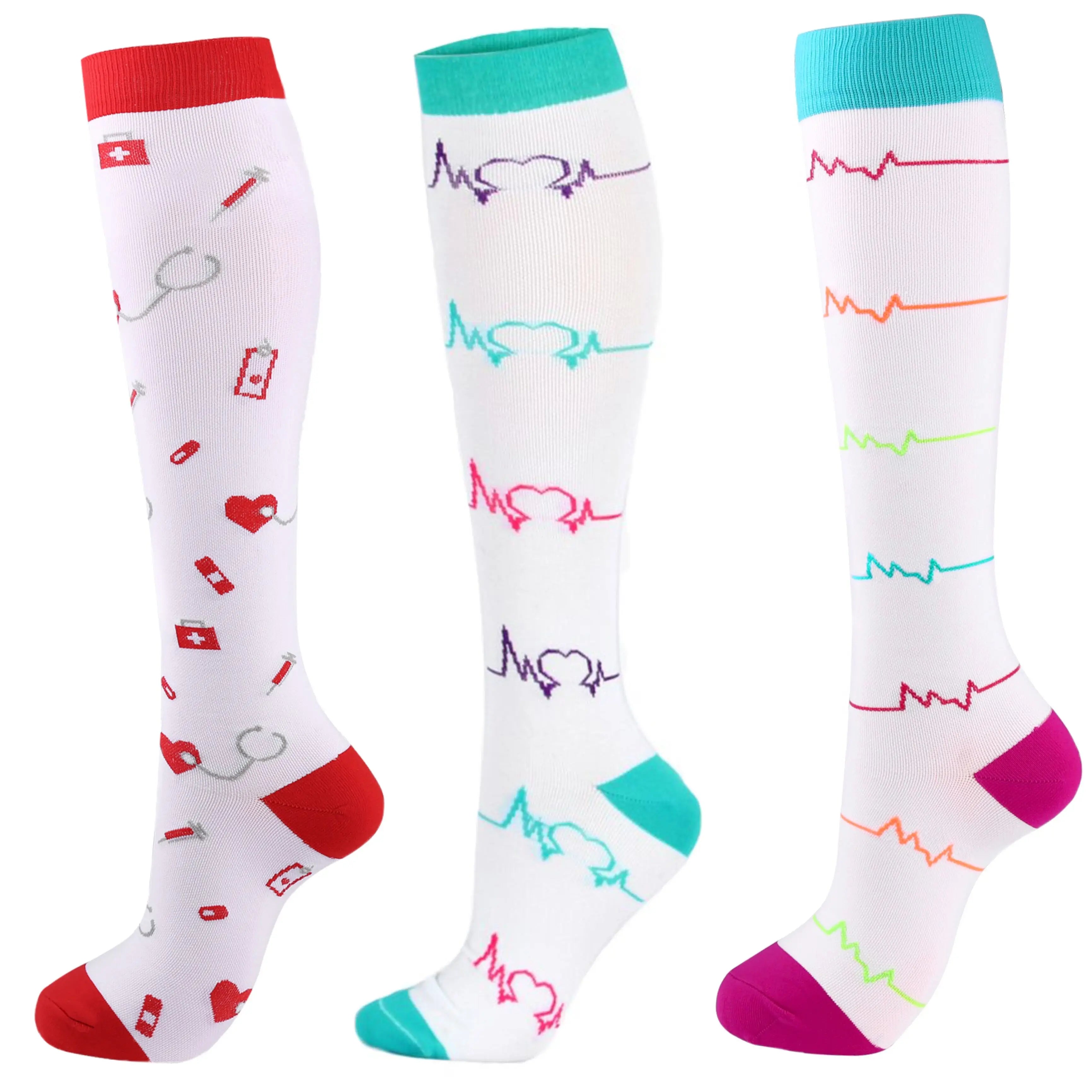Chaussettes hautes fantaisies