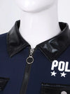 Tenue de policière pour sex doll bleu marine