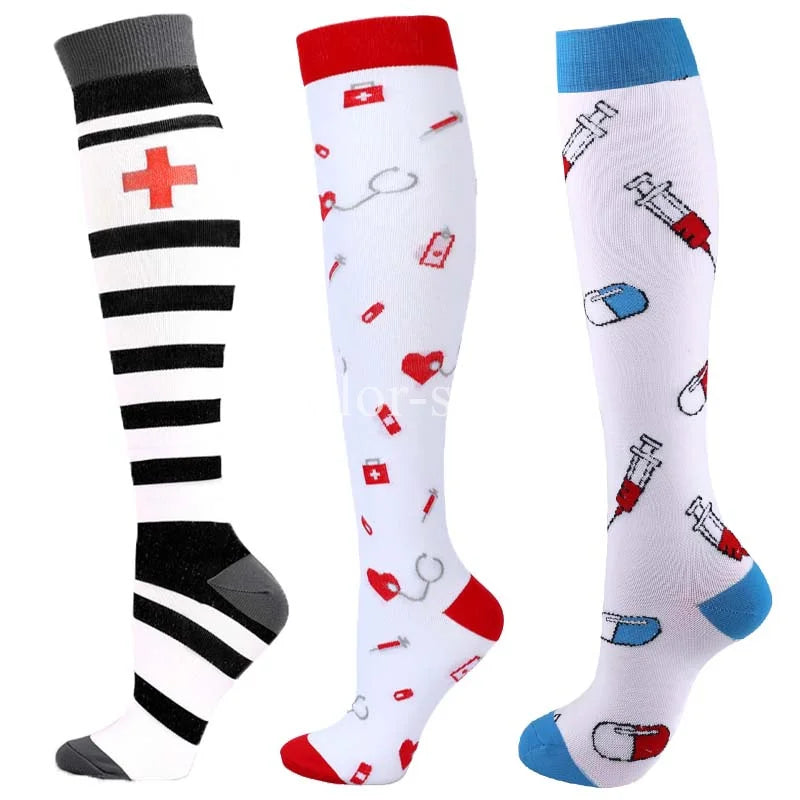 Chaussettes hautes fantaisies